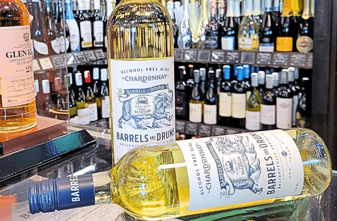 BARRELS AND DRUMS CHARDONNAY BEZALKOHOLWY 0,75L BUTELKI